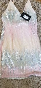 Fashion nova Multi color dress